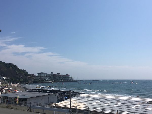 日本・材木座海岸「材木座海岸」の写真