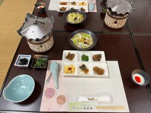 温泉、料理　よかった