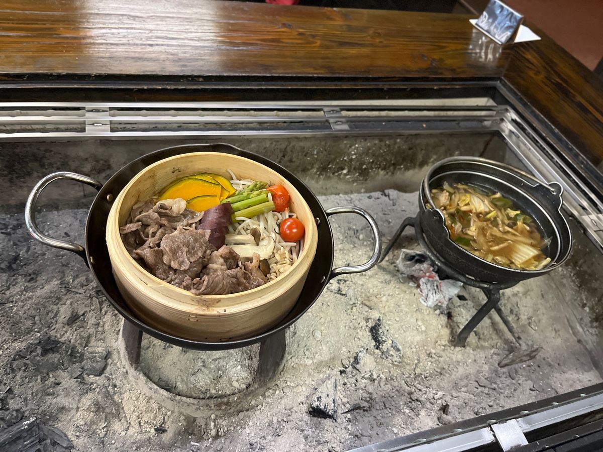 温泉、料理　よかった