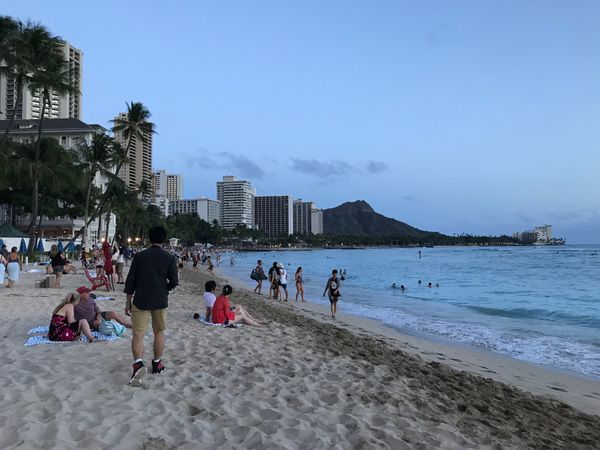 アメリカ(米国)・ホノルル「2015 Hawaii」の写真：ビーチも、朝のトレッキングも、bikiも...