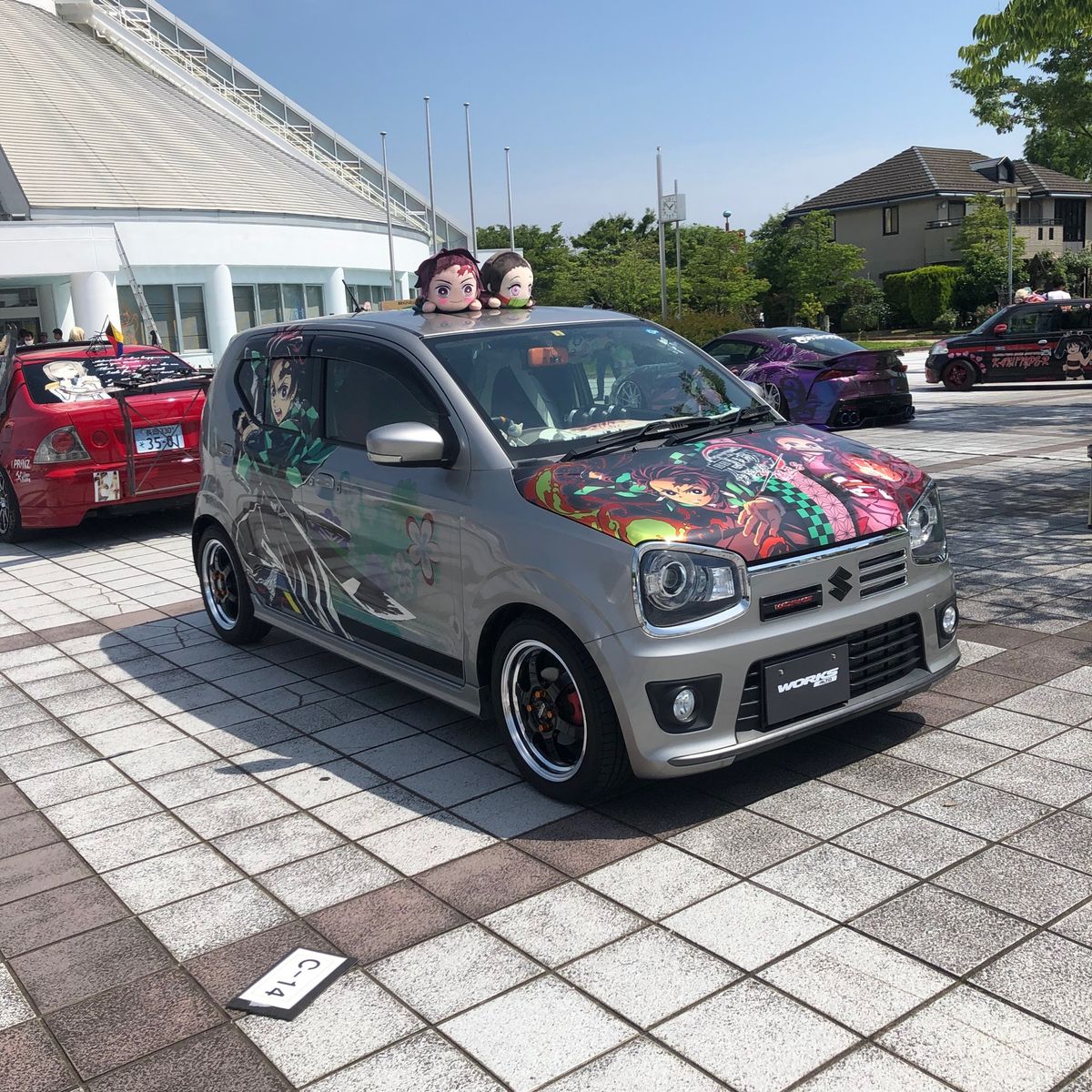 結構暑かったなー