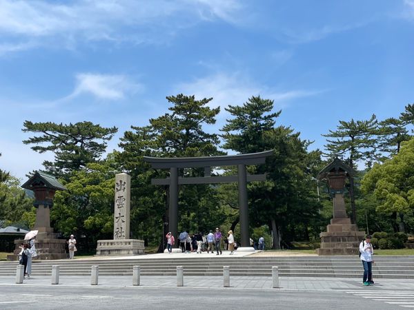 日本・島根県「結婚30周年記念出雲大社旅行」の写真