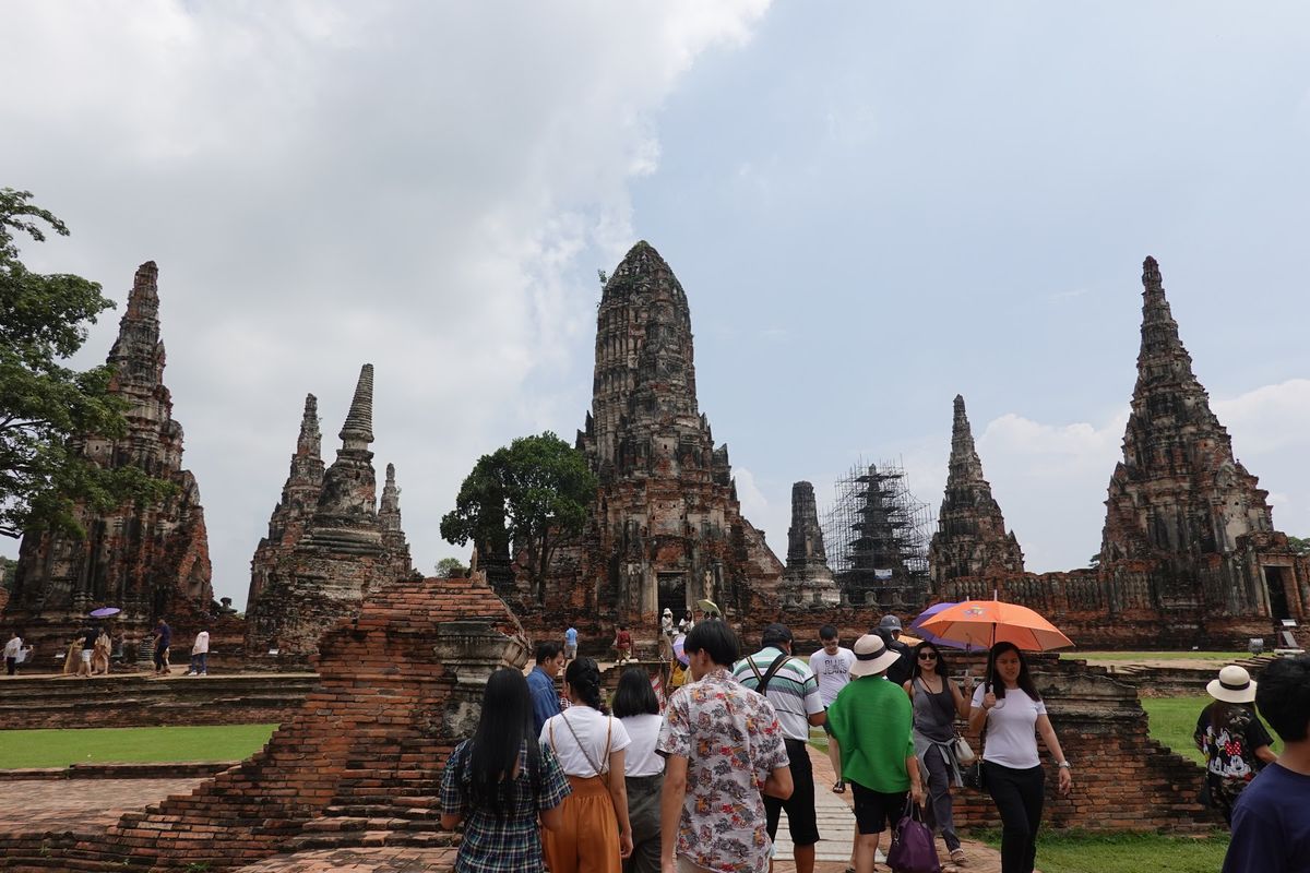 最後はたしか「ワット・チャイワッタナラーム」

みんなコスプレしてた
なん...