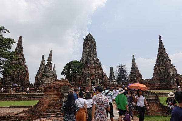 タイ・バンコク「とりあえずタイ」の写真：最後はたしか「ワット・チャイワッタナラー...