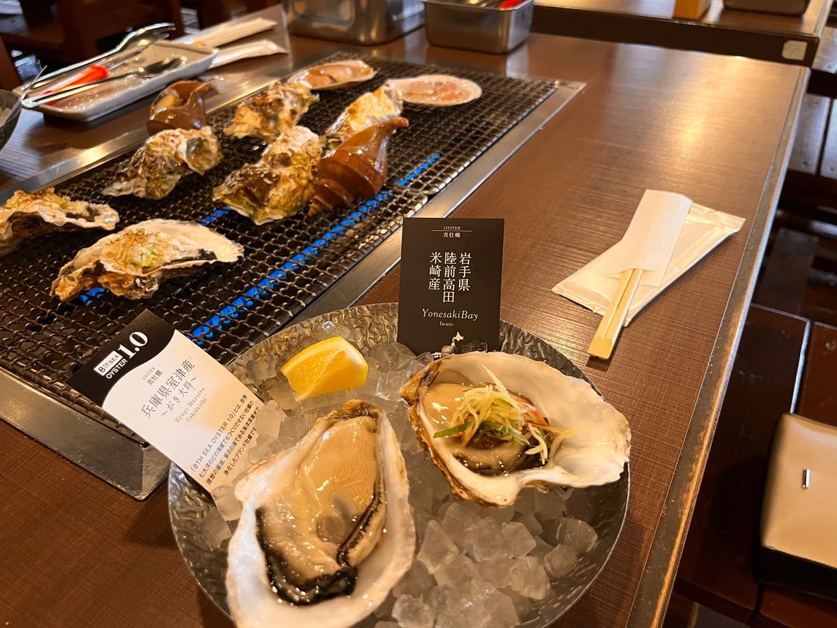 牡蠣尽と世界一美しいスタバに行ってきたー！