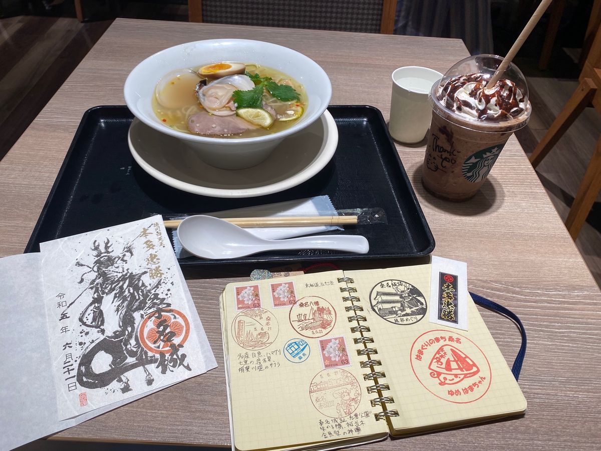 ナガシマスパーランドの前に桑名で時間潰した