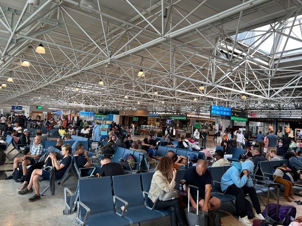 ナイジェリア・Abuja「ナイジェリア出張1」の写真：ボレ国際空港