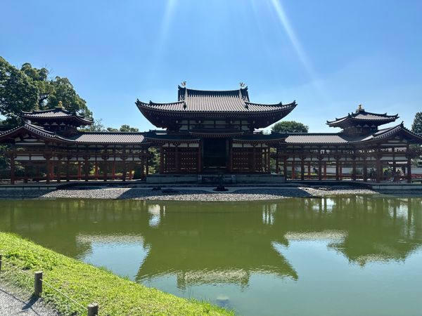 日本・京都府「ユニバと京都」の写真：10年ぶりぐらいの平等院鳳凰堂
中村藤吉...