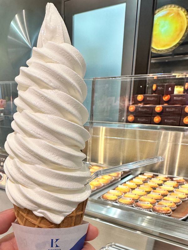 日本・北海道「北海道」の写真：新千歳空港✈️→キノトヤ🍦ソフトクリーム...