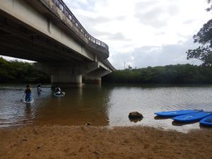 宮良川のカヤック体験