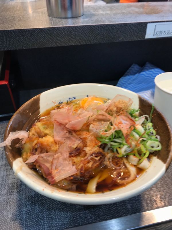 日本・愛知県「名古屋駅きしめん」の写真