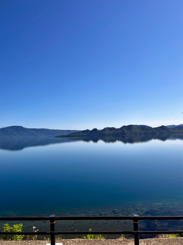 日本・青森県「青森旅行」の写真：十和田湖、鶴の舞橋