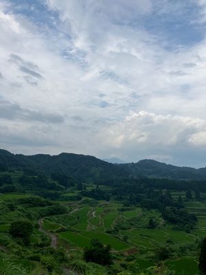 奇跡の晴れ間の星峠。
絶景。