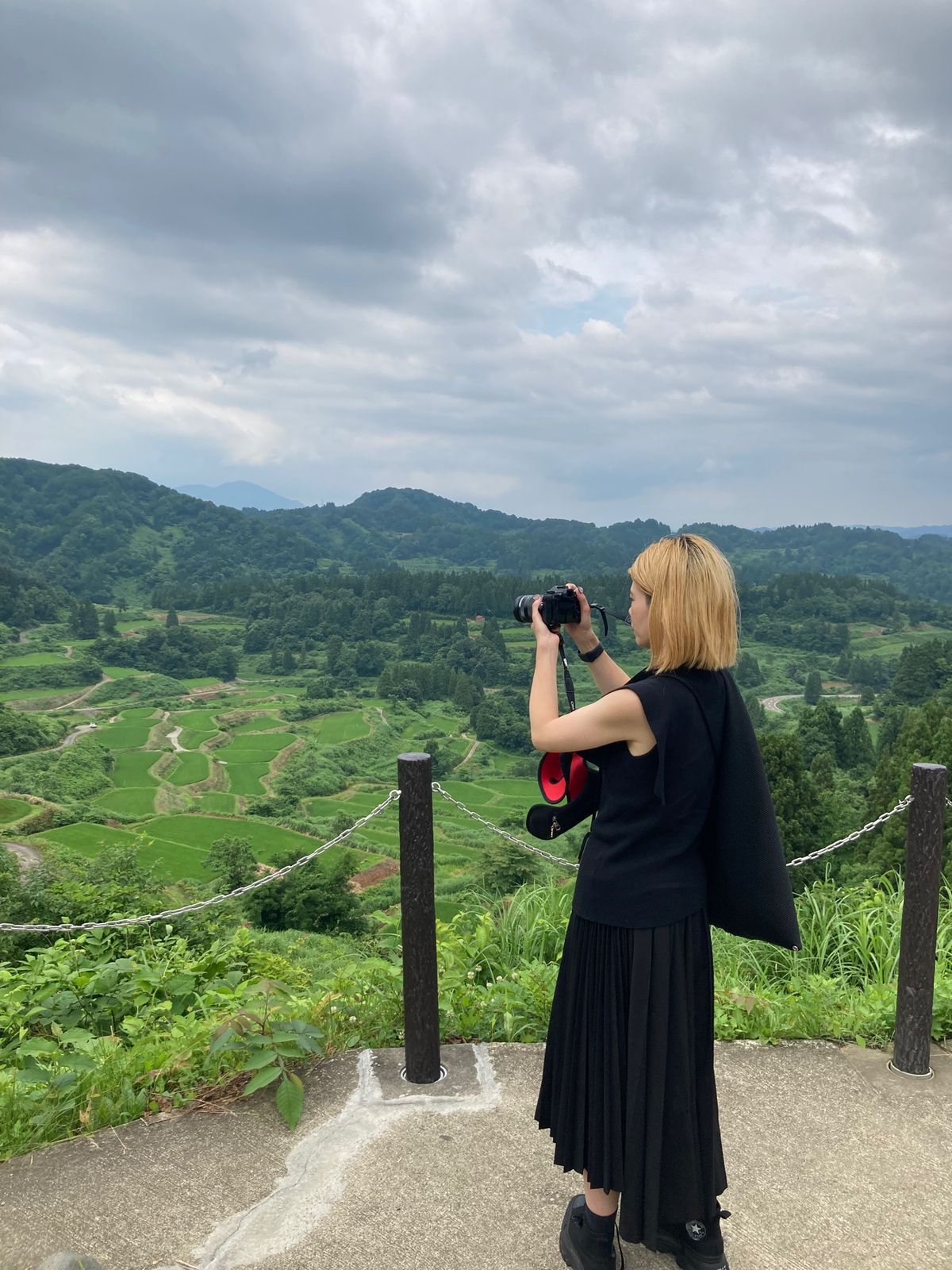 奇跡の晴れ間の星峠。
絶景。