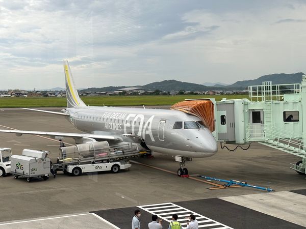 日本・高知県「高知旅行」の写真：FDAのパープルジェットで高知へ
神峯神...