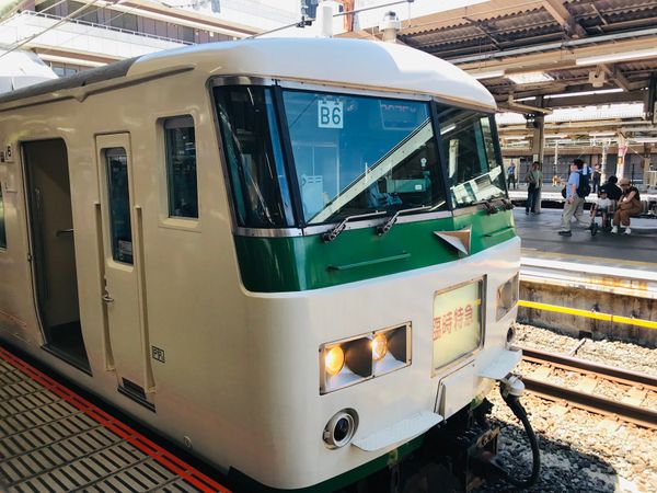 日本・長野県「185系と地酒列車の旅」の写真