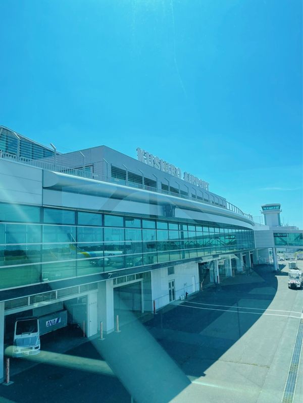 日本・北海道「道東旅行」の写真：釧路空港〜釧路湿原
トロッコから鹿が水浴...