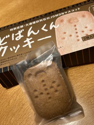 会社へのお土産《どばんくんクッキー》を買いに、道の駅おおゆへ。
ネットであ...