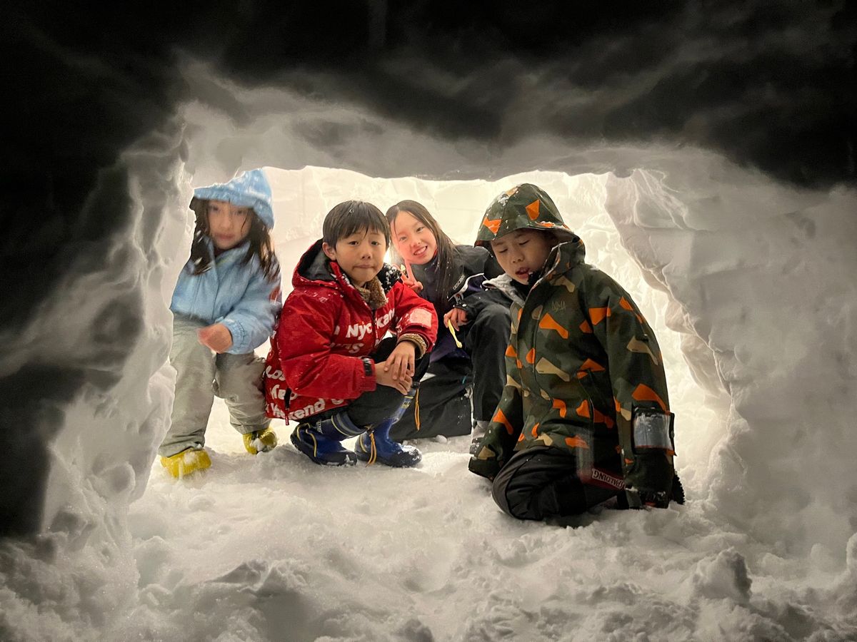 雪の上のキャンプは最高で
子供達はずっと楽しそうだったなー