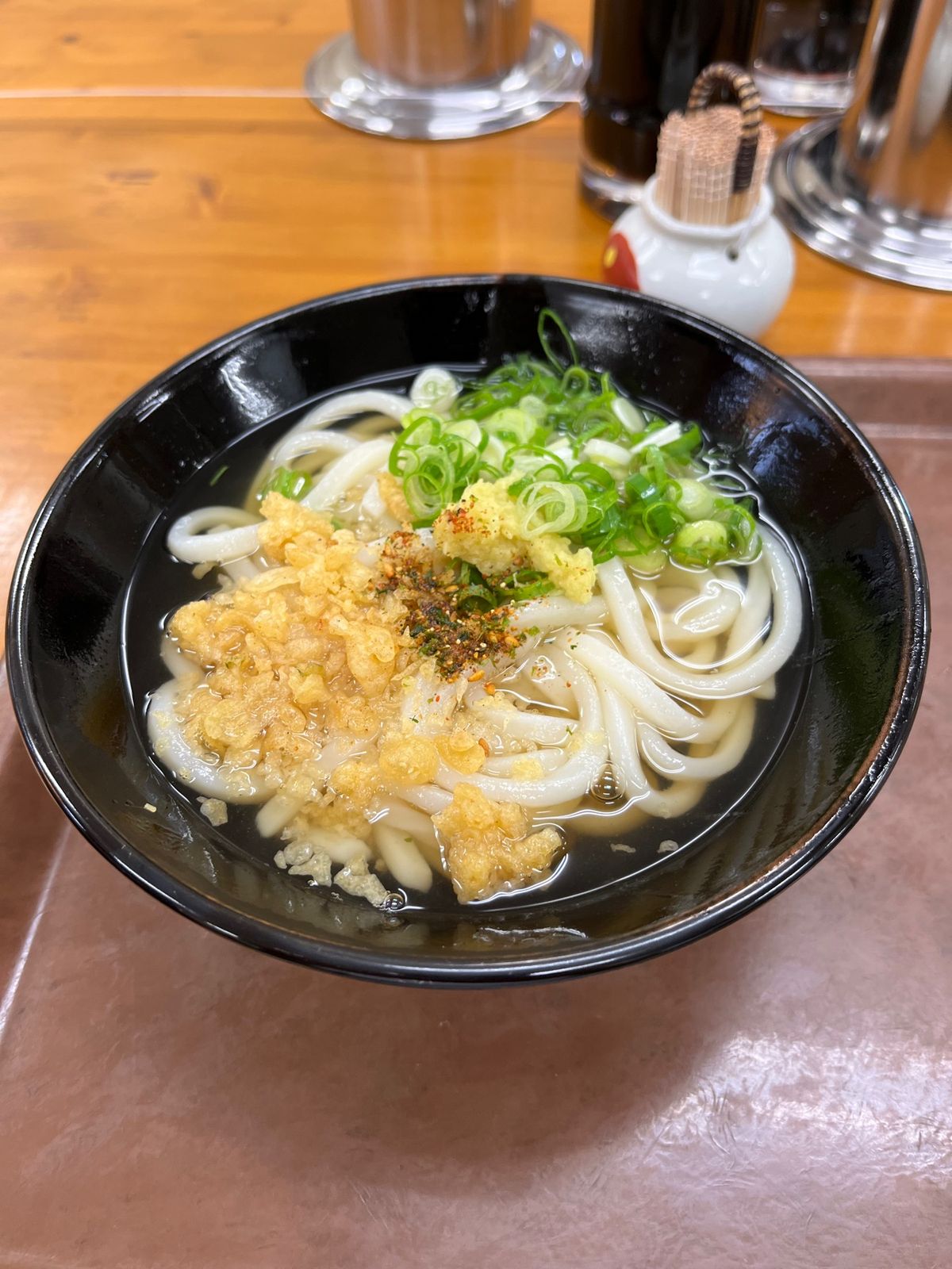 鶴丸うどん　カレーうどん
上原屋本店　かけうどん
うどんバカ一代　釜玉バタ...