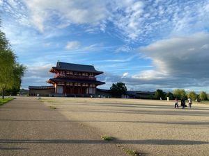 私たちが泊まった平城京跡地RVパーク。
めっちゃトイレきれいで、快適でした...