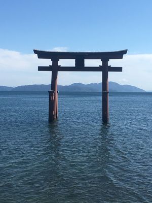 まずは滋賀県から
パワースポットらしい神社⛩️です