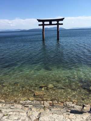 まずは滋賀県から
パワースポットらしい神社⛩️です