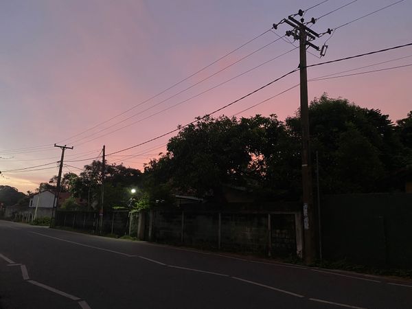 スリランカ・コロンボ「スリランカ🇱🇰」の写真：最後の夜。
ニゴンボでアパートメント一室...