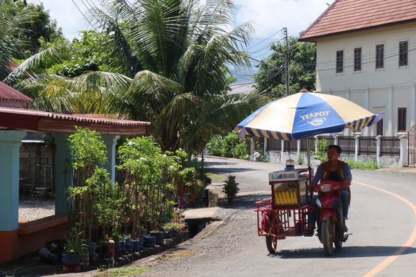 ラオス人民民主共和国・ルアンパバーン「ラオス🇱🇦」の写真：ルアンパバーンの風景。
