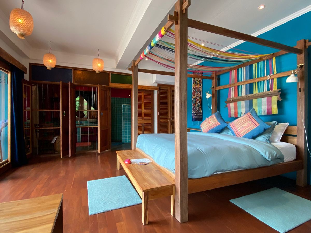 ルアンパバーンでは一泊だけock pop tok というヴィラを予約した。...