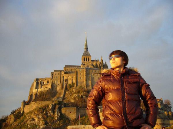 フランス・パリ「男女3人スペイン&モン・サン・ミシェル旅行」の写真