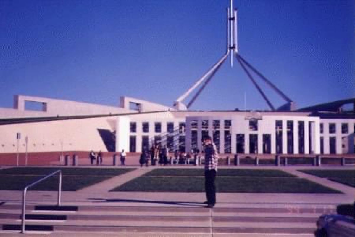 初の国内旅行
キャンベラ