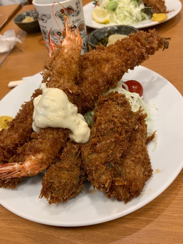 日本・東京都「お供の東京」の写真：豊洲、昼食