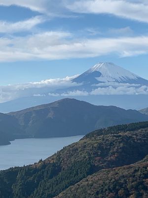 天気回復、富士山