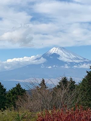 天気回復、富士山