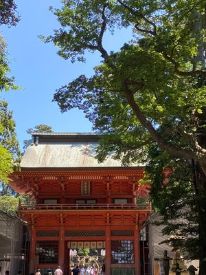 ２度目の鹿島神宮⛩️
今回は本殿改装中でありました。
新規に御朱印帳を頂き...