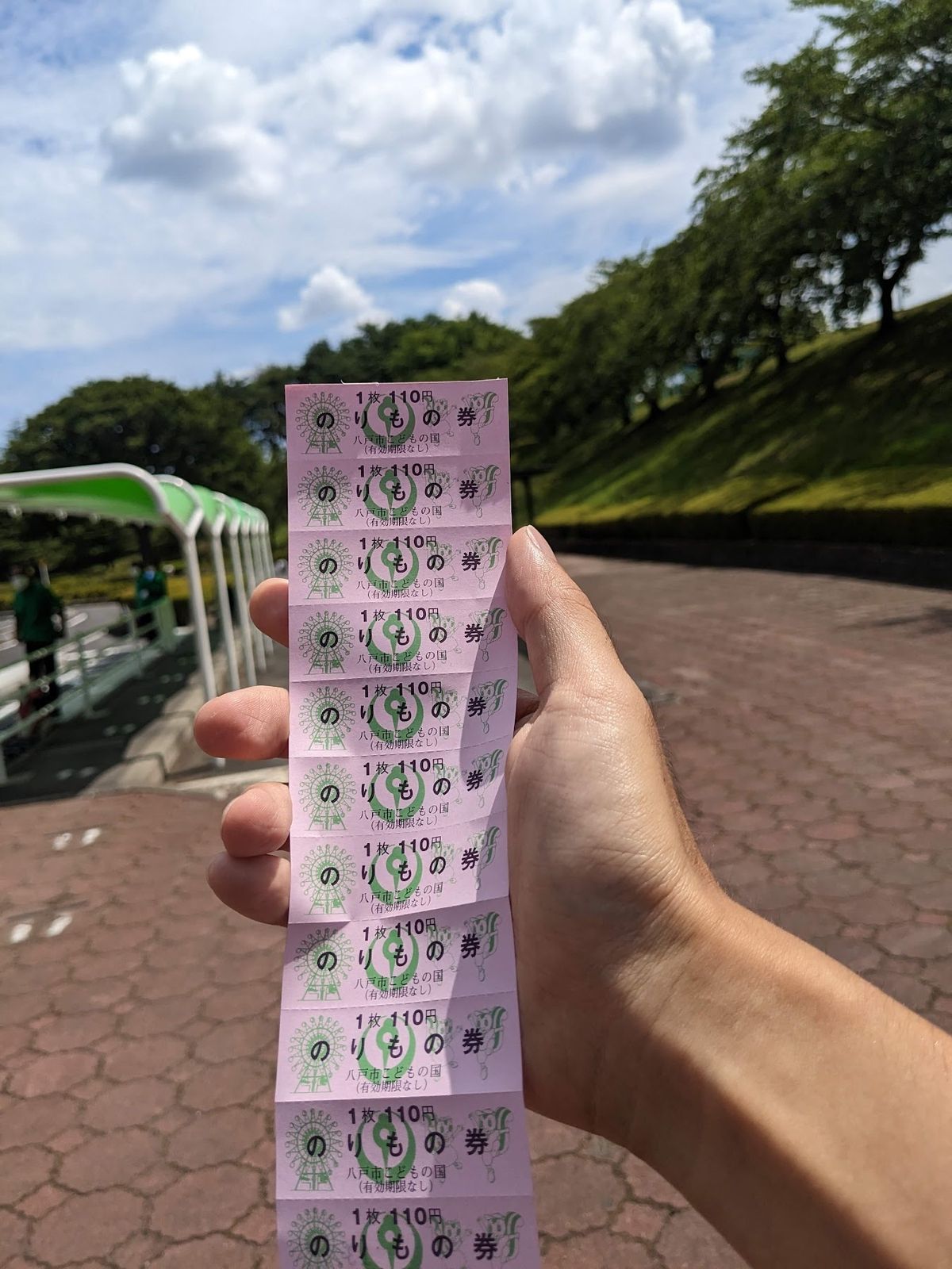 八戸でレンタカーを借りたのち、
ねぶた祭りまではまだ時間があるので八戸公園...