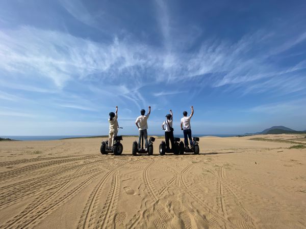 日本・鳥取砂丘「鳥取砂丘「セグウェイでGO」」の写真