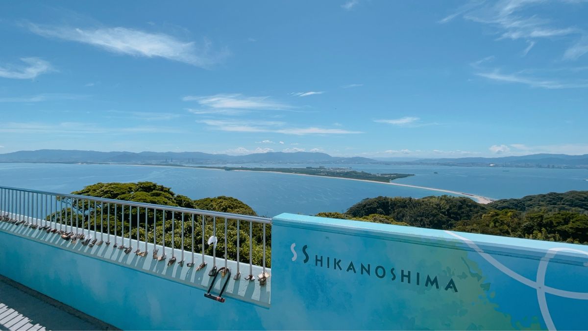 初めての志賀島
海が綺麗✨️
夕陽がとても美しかった！