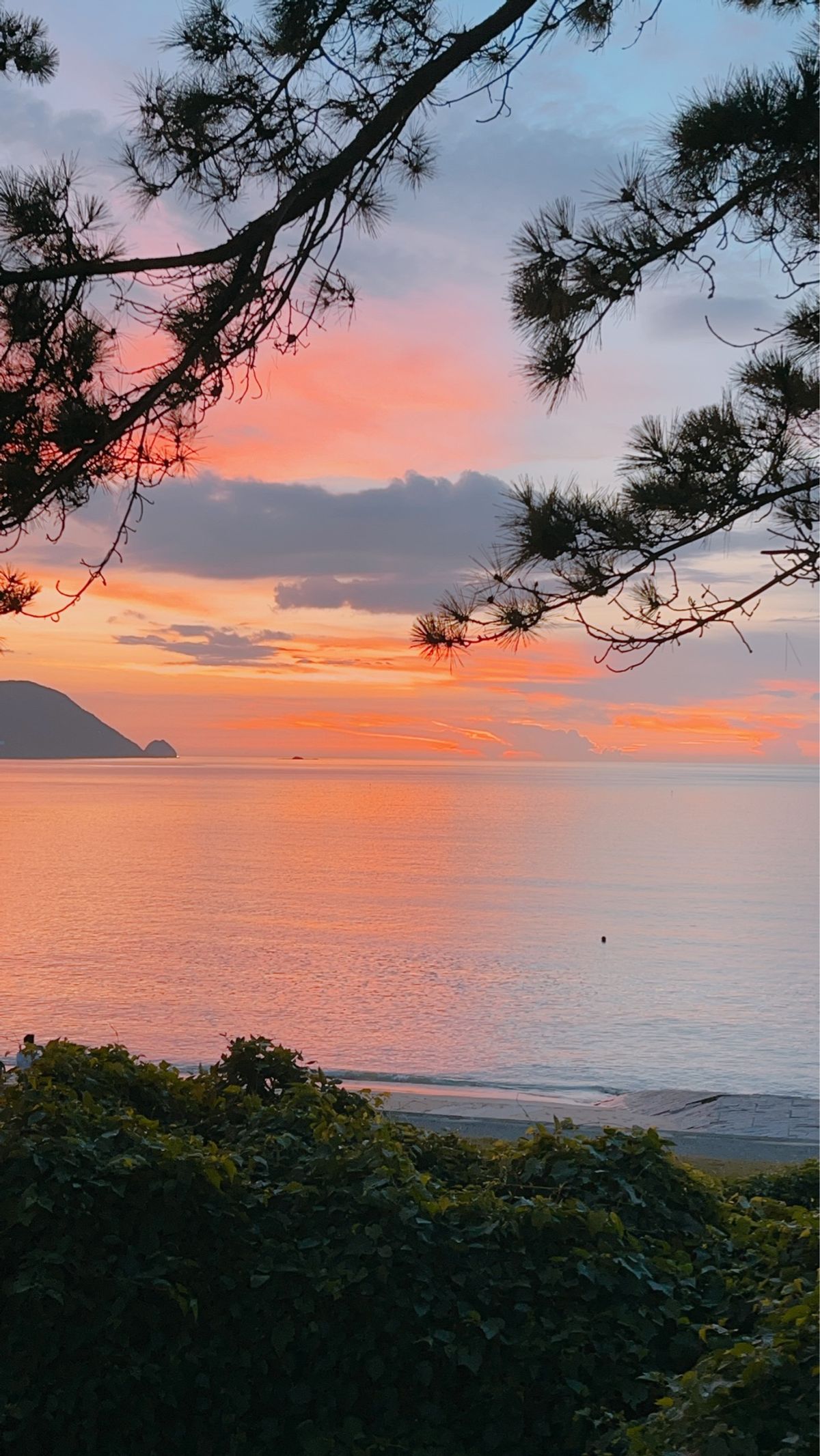 初めての志賀島
海が綺麗✨️
夕陽がとても美しかった！