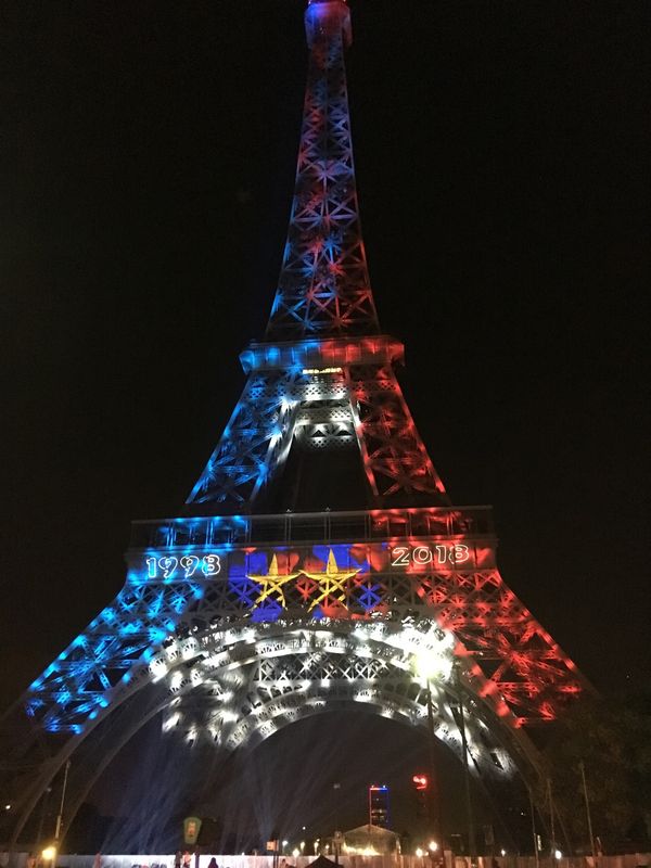 フランス・パリ「フランス japonismes2018①」の写真：パリ祭、W杯フランス優勝と重なって貴重な体験