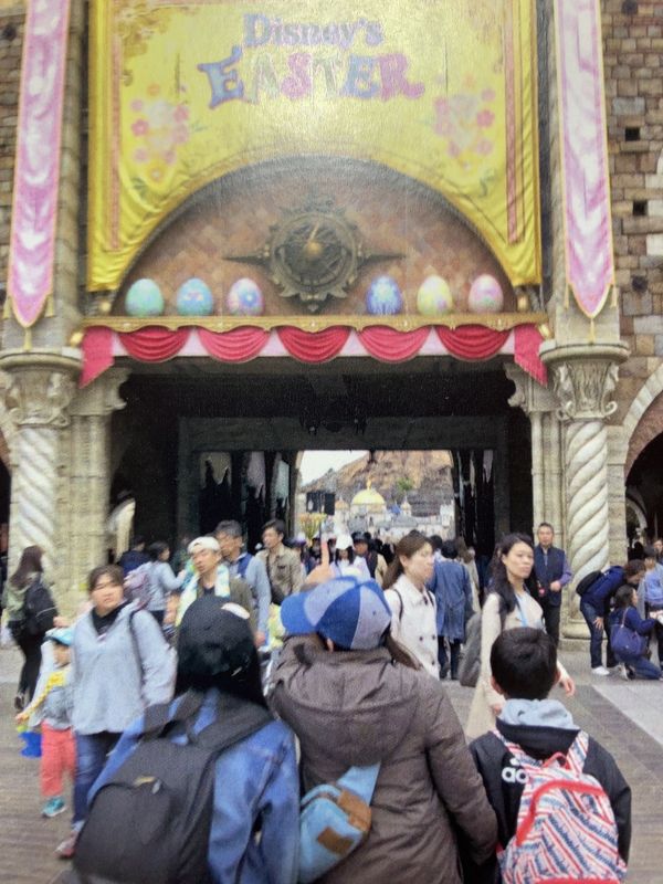 日本・千葉県「ディズニーシー　Disney EASTER」の写真：初めてのディズニー・イースター🐣