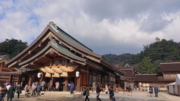 日本・島根県「出雲大社へ」の写真