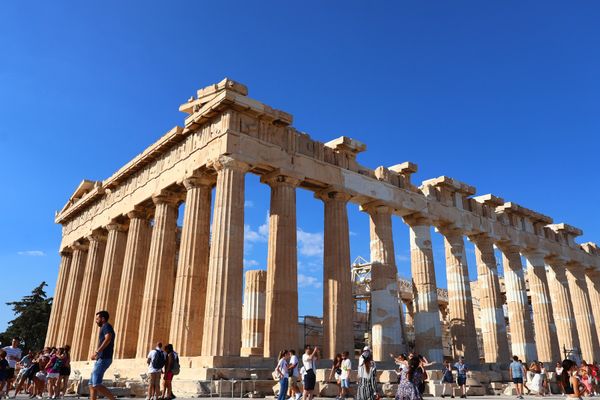 マケドニア共和国・スコピエ「東欧周遊🇹🇷🇧🇬🇲🇰🇦🇱🇬🇷🇫🇮の旅」の写真：アクロポリスには行く予定なかったけど、思...