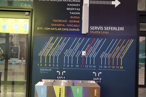 トルコ空港から国際バスが発着しているオトガルへ。オフリドまではイスタンブー...