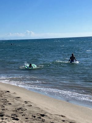 海がとにかく綺麗でした！