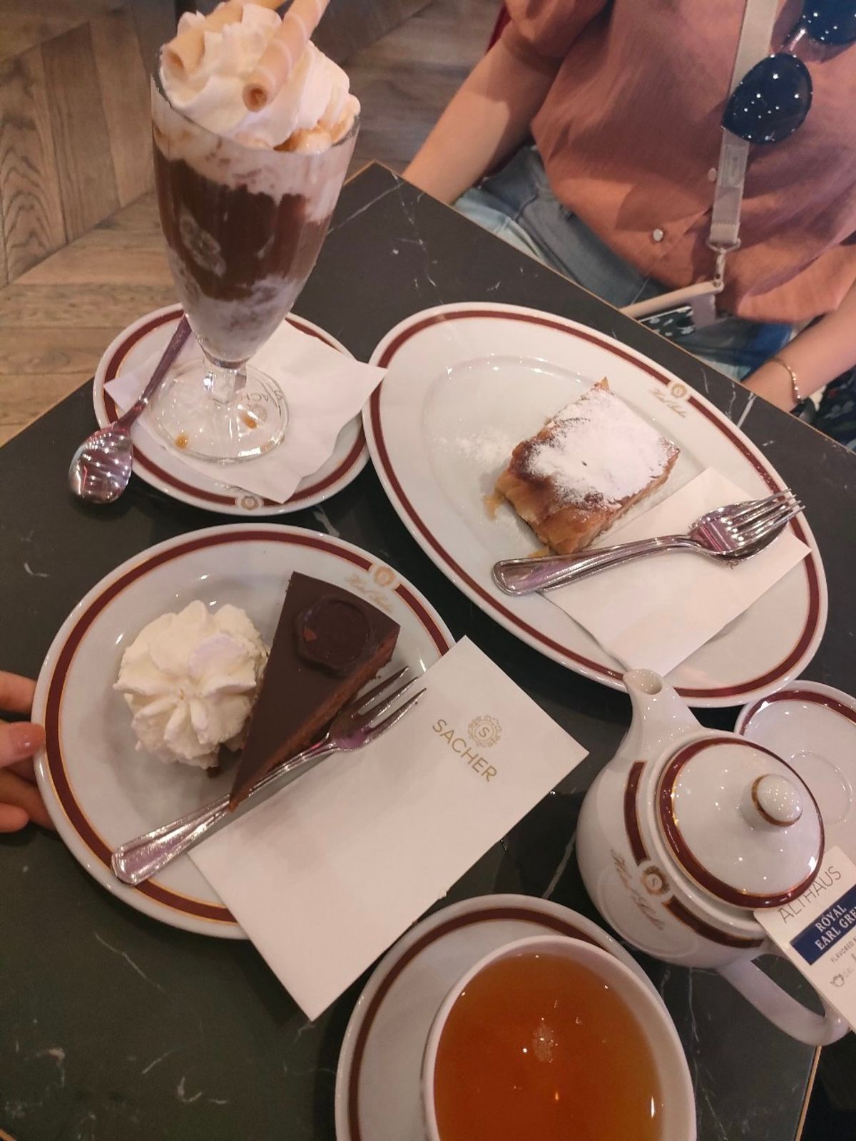 オリジナルのザッハトルテ