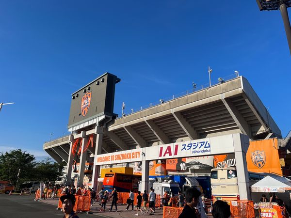 日本・静岡県「サッカー観戦3」の写真