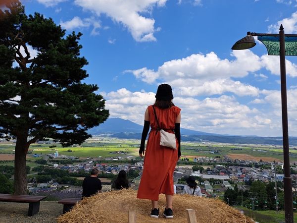 日本・函館「北海道ひとり旅」の写真：富良野で乗ったリフトは結構よかった✨
高...