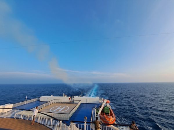 日本・新潟県「新潟から北海道へ🚢」の写真：最高に快適な船旅でした。
新潟→小樽へ